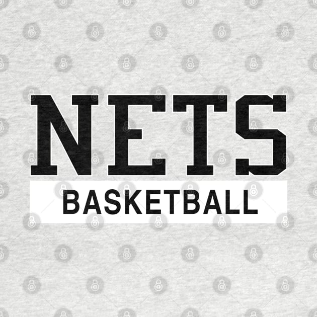 Nets Basketball by Buff Geeks Art